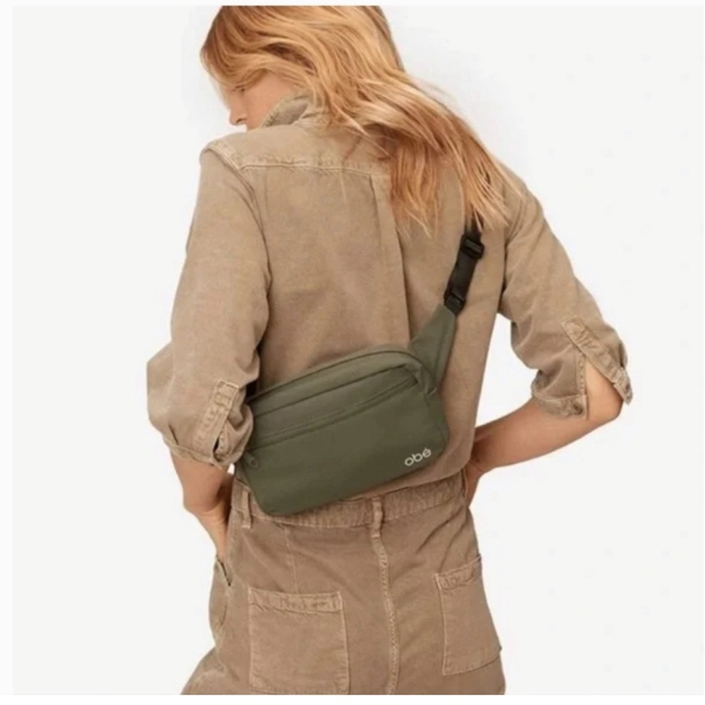 Obe Olive Green Waist Pack Everywhere Belt Bag Fanny Pack